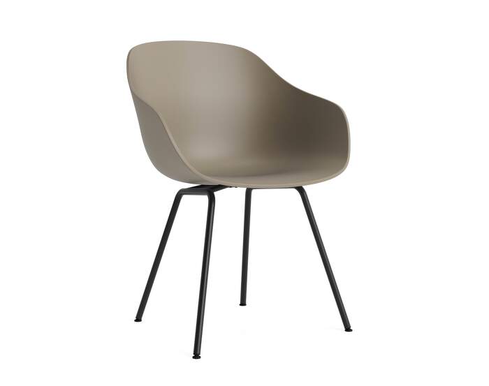 zidle-AAC 226 Chair Black Steel, khaki