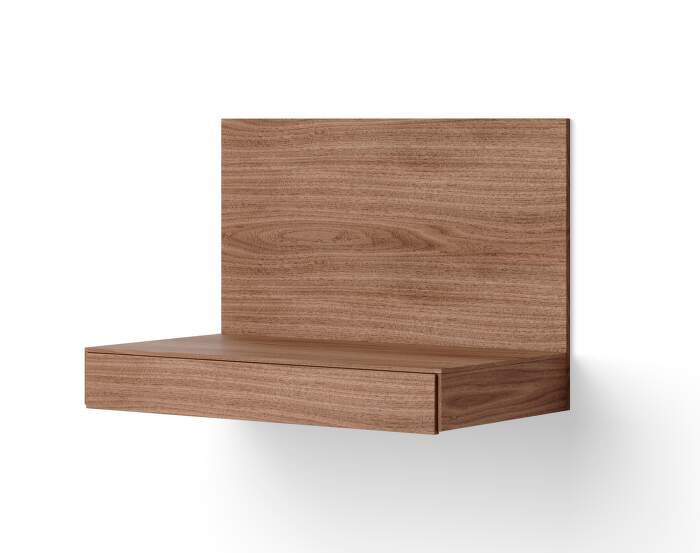 stolek-Tana Wall Mounted Desk, walnut