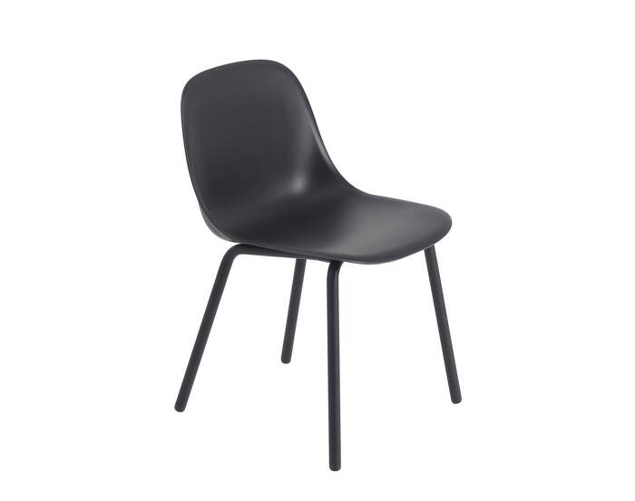 stolicka Fiber Outdoor Side Chair, anthracite black