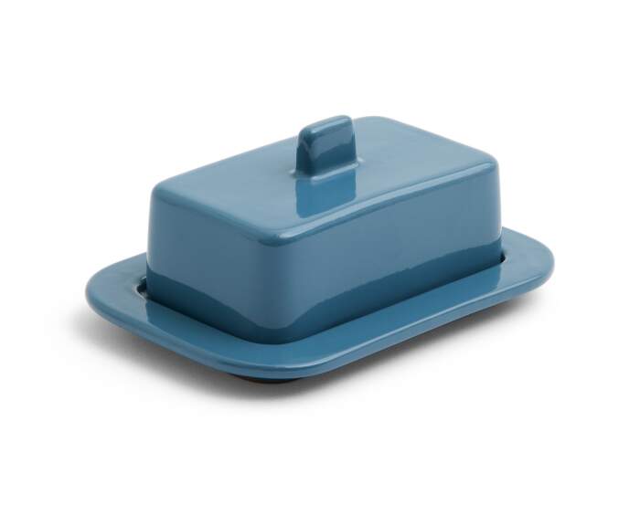 maslenka-Barro Butter Dish, dark blue