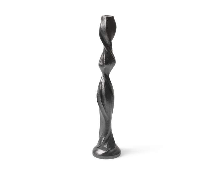 svicen-Gale Candle Holder Large, blackened aluminium