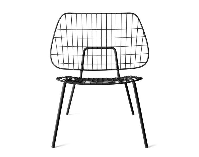 WM String Lounge Chair, Black