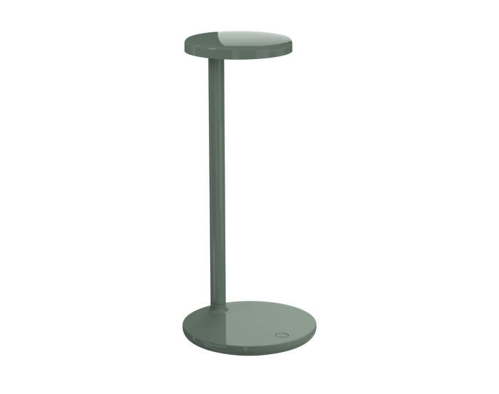 Stolná lampa Oblique, glossy sage