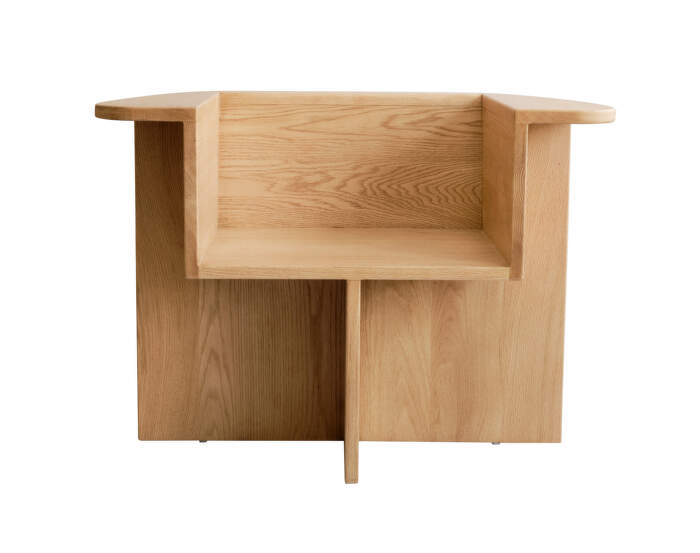 Kreslo Brutus, natural oak