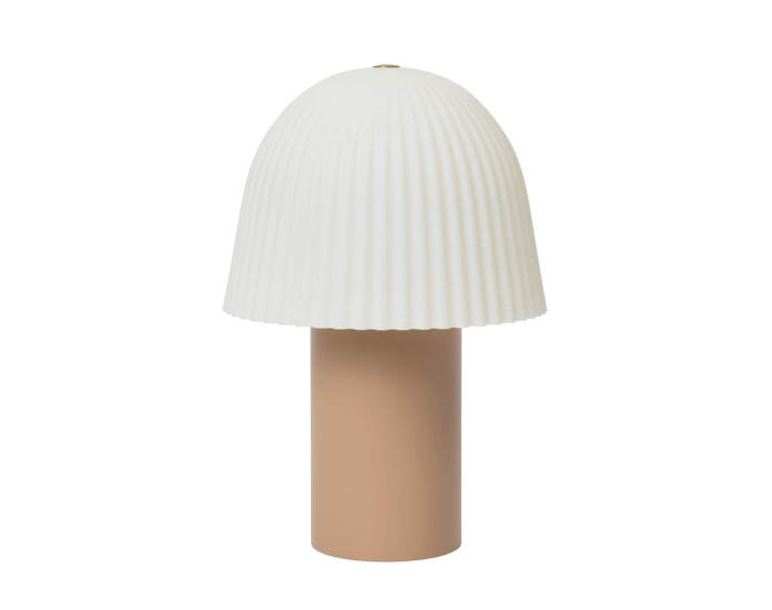 Prenosná lampa Frill, rose/white