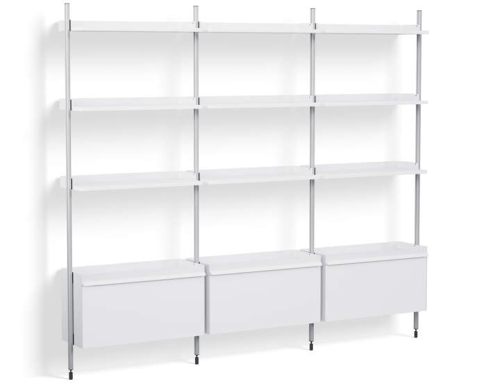 Policový systém Pier kombinácia 133, white