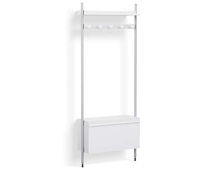 Policový systém Pier kombinácia 1061, white
