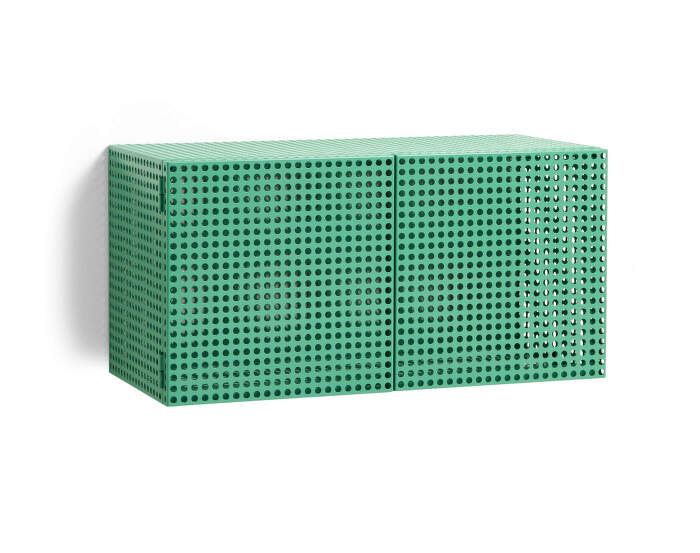 Skrinka Perforated Cabinet Wall Small, soft jade
