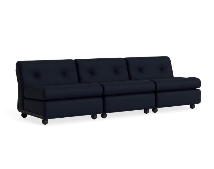 Trojmiestna pohovka Amanta, Maglia blue black