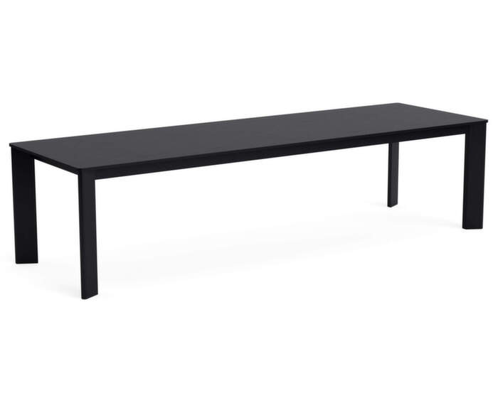 Stôl Chisel 30 Rectangular 300x95, black lacquered oak