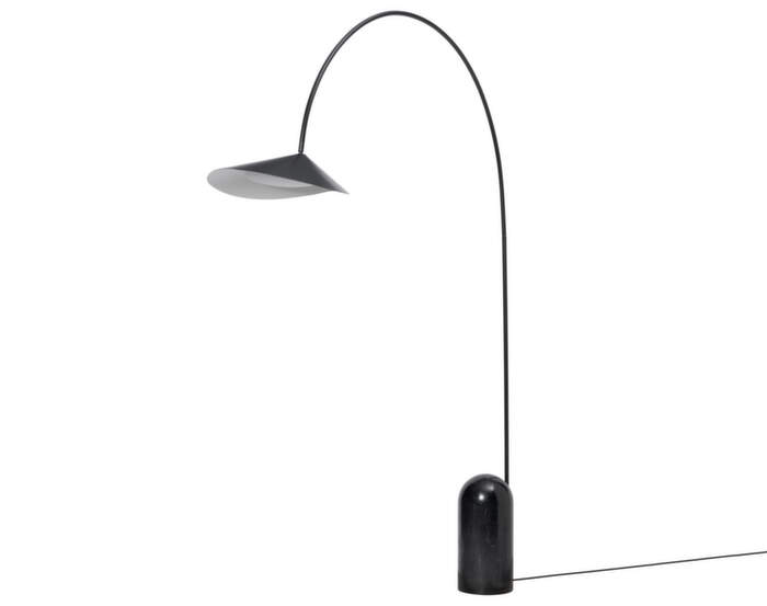 Stojacia lampa Arum Arched, black