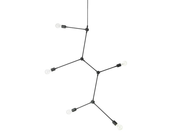 Luster Harrison Chandelier, black