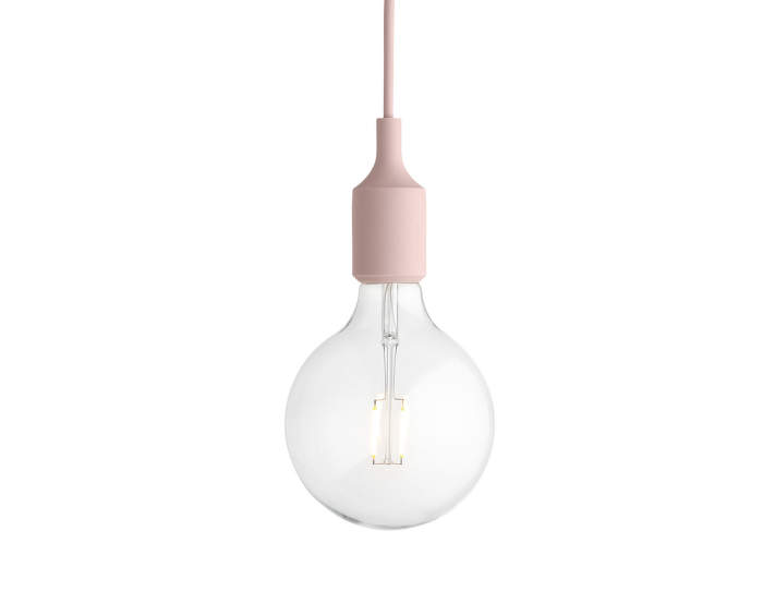 Závesná LED lampa Muuto E27, rose