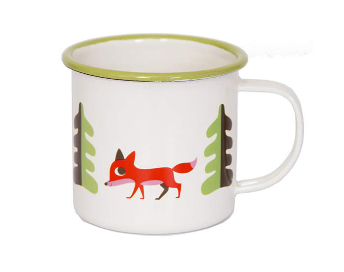 Hrnček Enamel Mug Fox