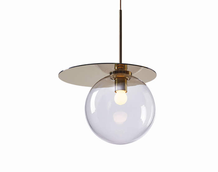 Lampa Umbra, clear/gold