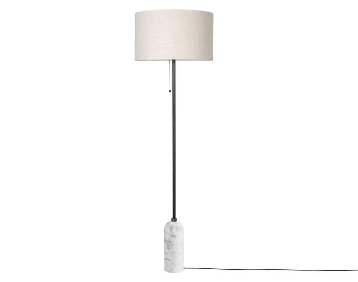 Gravity-floor-lamp-white-marble-canvas-shade