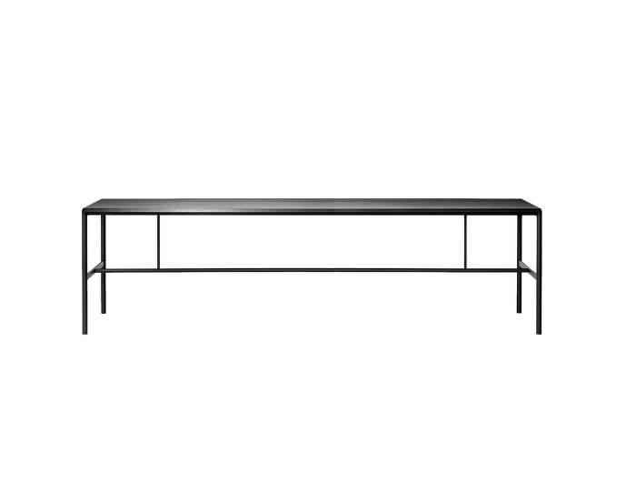 MIES Dinning Table M1, M1, black / black oak veneer