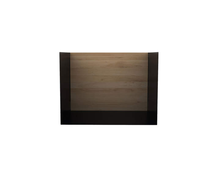 U shelf, S, oak/black