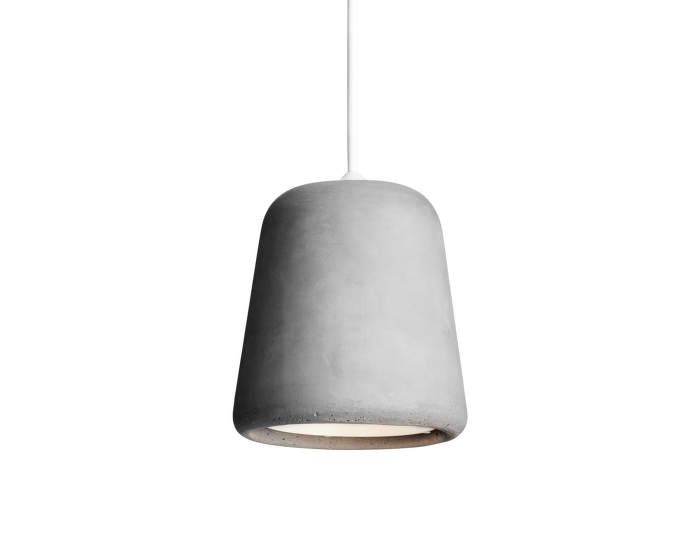 Material Pendant, light grey concrete