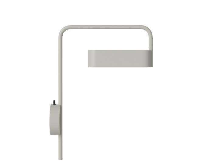 Scribe Wall Lamp, matt grey