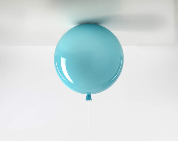 Memory Ceiling PC876 Lamp, turquoise