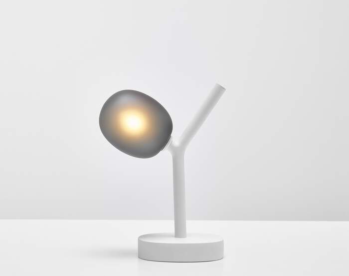 lampa Ivy Table Battery Lamp, grey / white