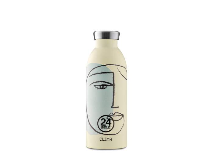 flasa Clima Bottle 0.5l, white calypso