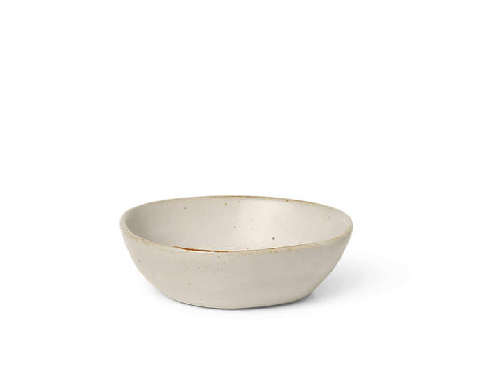 miska-Flow Bowl S, off-white speckle