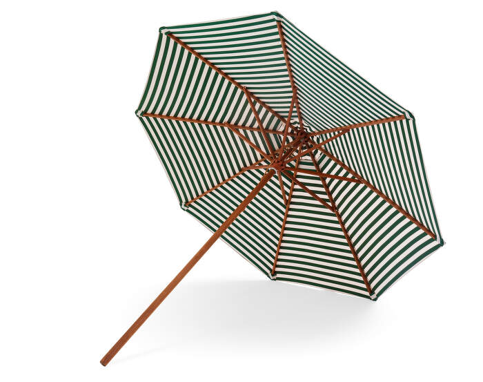 slnecnik Messina Umbrella Ø300, apricot / green stripe