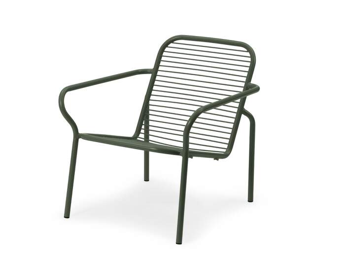 kreslo-Vig Lounge Chair, dark green