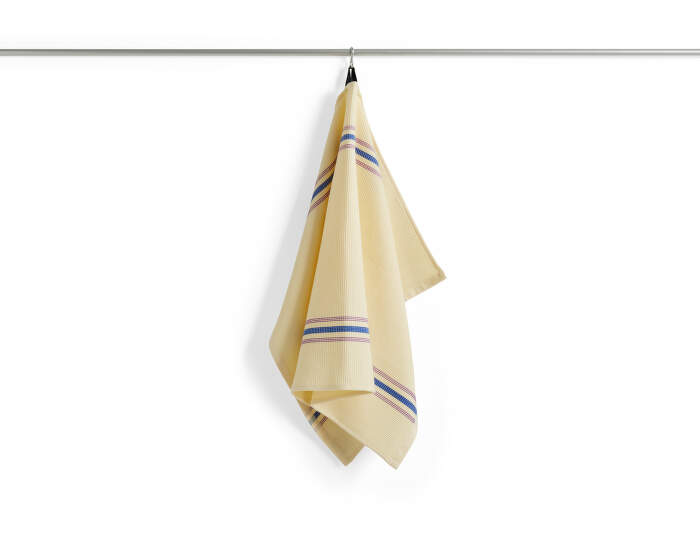 utierka-Canteen Tea Towel, cream and blue