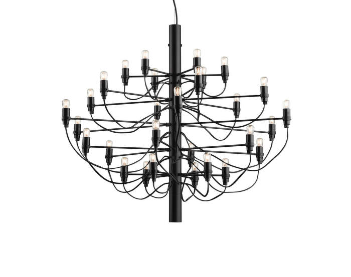 Luster 2097/30 Clear Bulbs, matte black