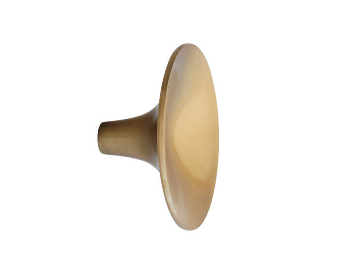 Vešiak HiHat Knob Maxi 2 ks, brass