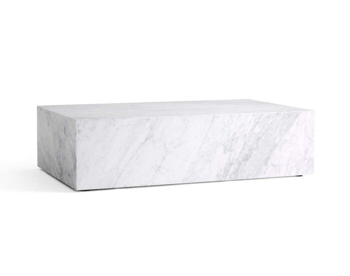 Konferenčný stolík Plinth Low, Carrara