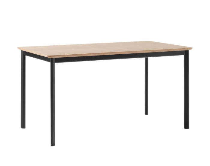 Jedálenský stôl Drip HW115, black/lacquered oak