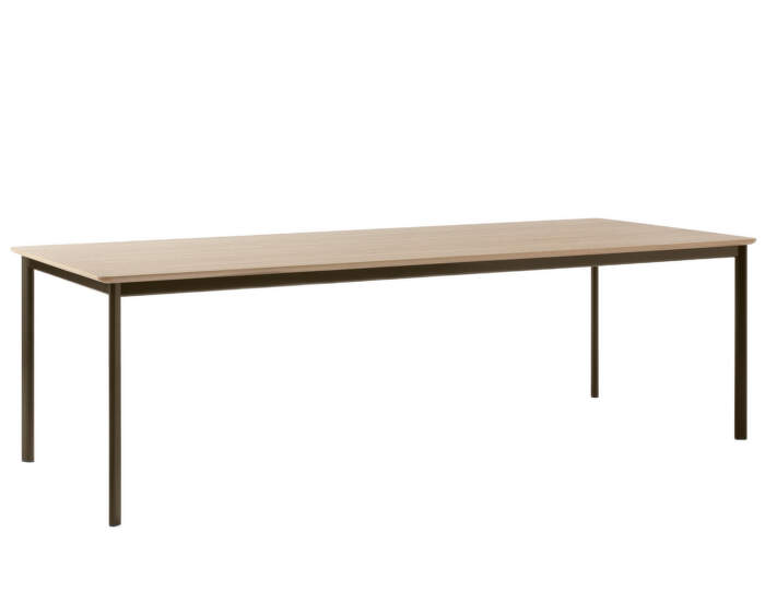 Jedálenský stôl Drip HW117, bronzed/lacquered oak