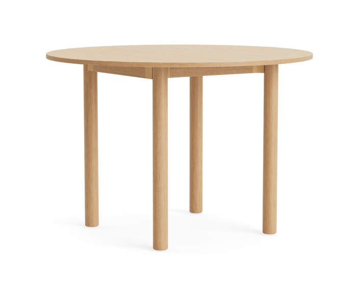 Stôl Annex Round Ø110, lacquered oak