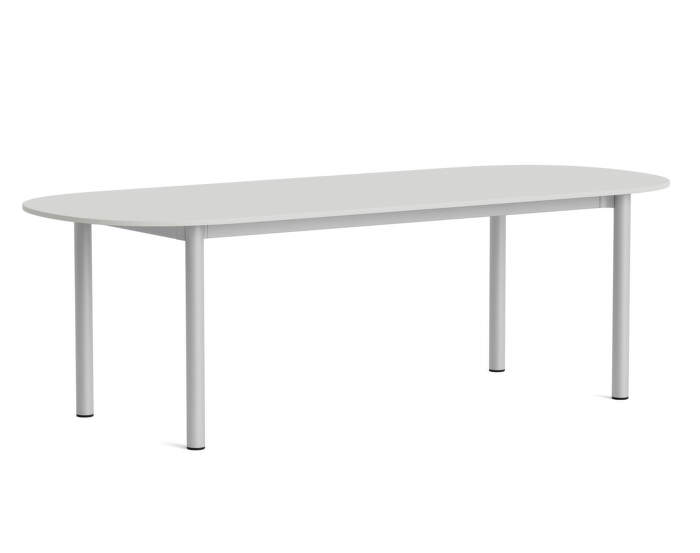 Stôl Annex Oblong 240x95, anonised/cloud grey