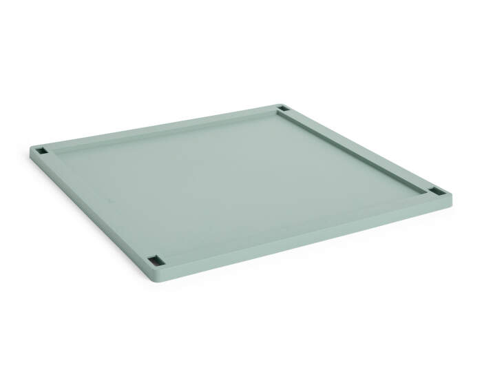 Plastové veko Colour Crate Square L, sage green