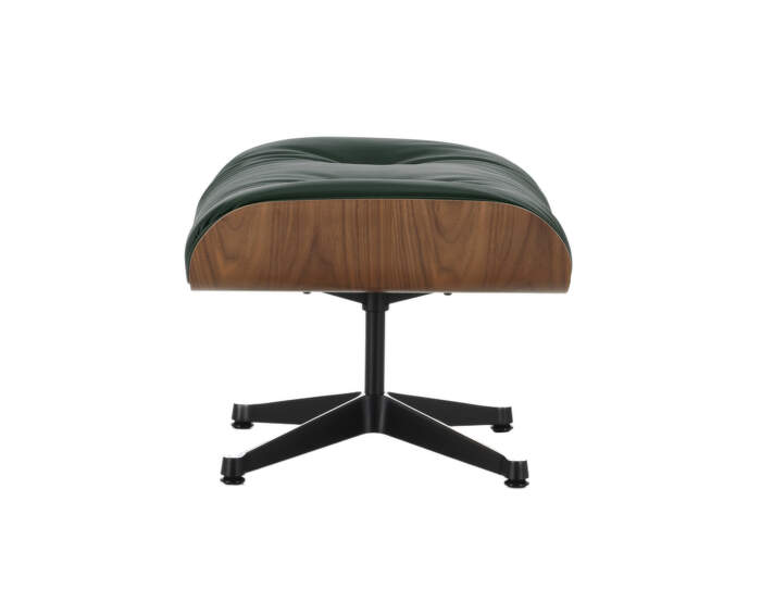 Ottoman Eames Lounge Walnut Natural, Leather Premium F59 Jade