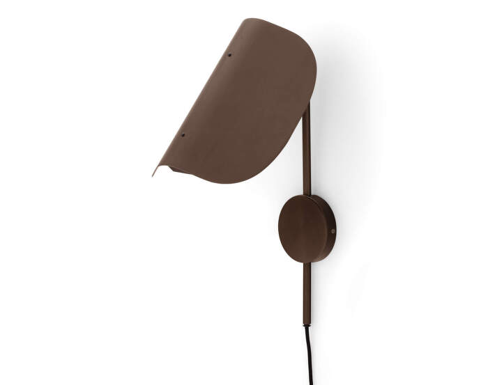 Nástenná lampa Wing, bronzed aluminium