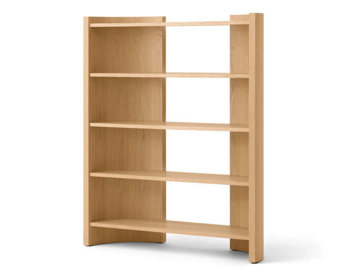 Polica Crescent Shelving High, oak