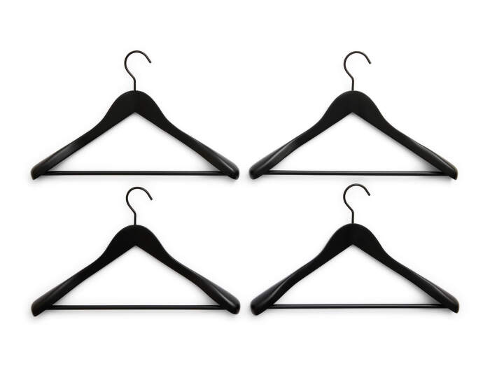 Ramienka Smooth Wide with Bar set 4ks, black