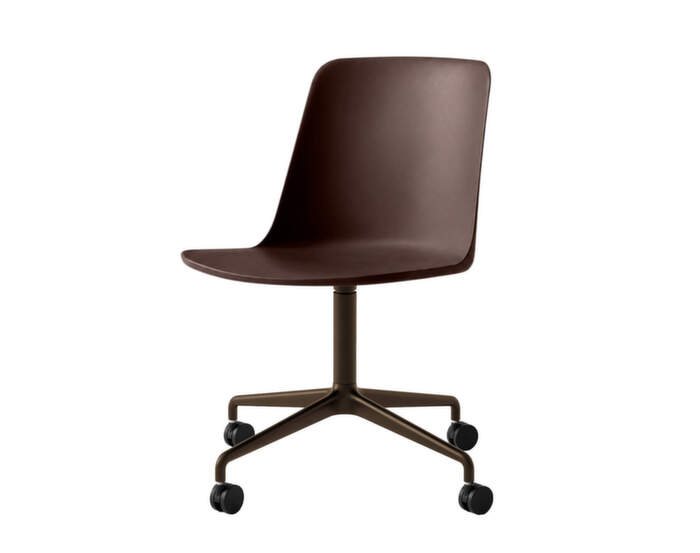 Kancelářská židle Rely HW21, bronzed burnt umber