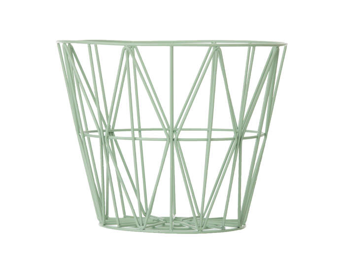 Kôš Wire Basket Large, Mint