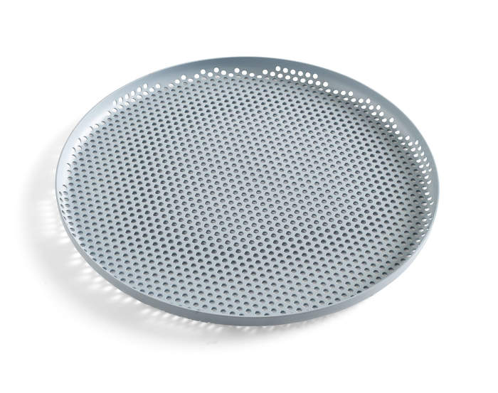 Tácka Perforated Tray L, dusty blue