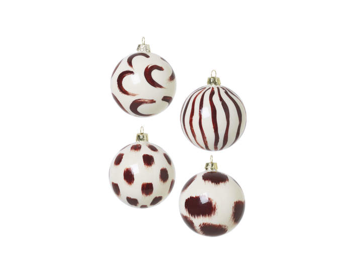 Christmas-Hand-Painted-Glass-Ornaments-Red