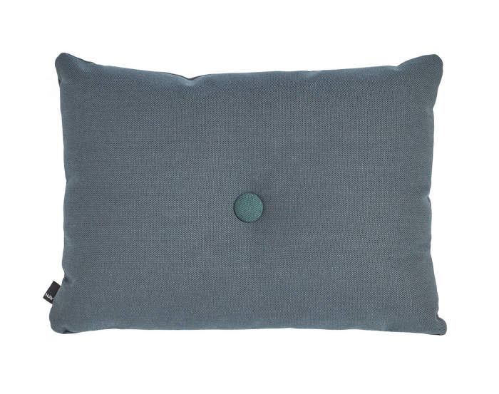 Dot Cushion, racing green