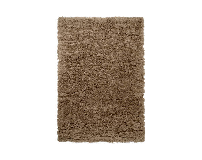 Meadow High Pile Rug, Large, dark beige