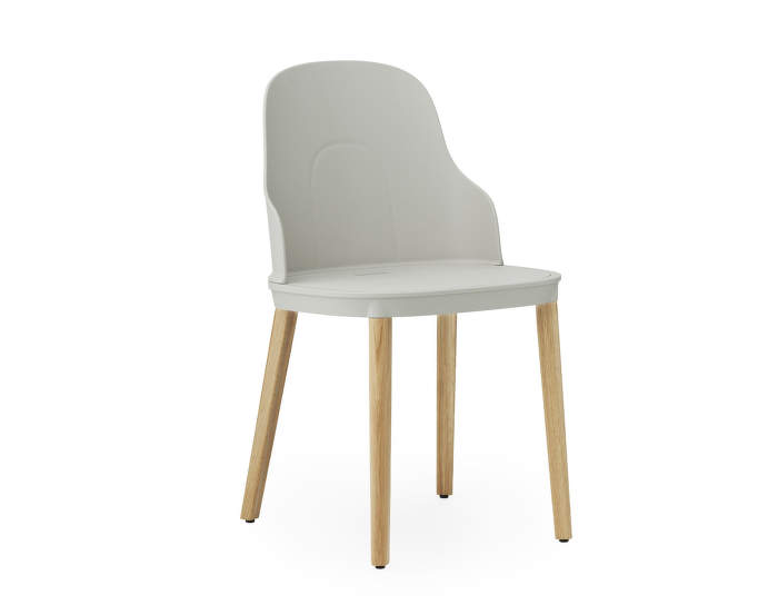 Allez Chair Oak, warm grey